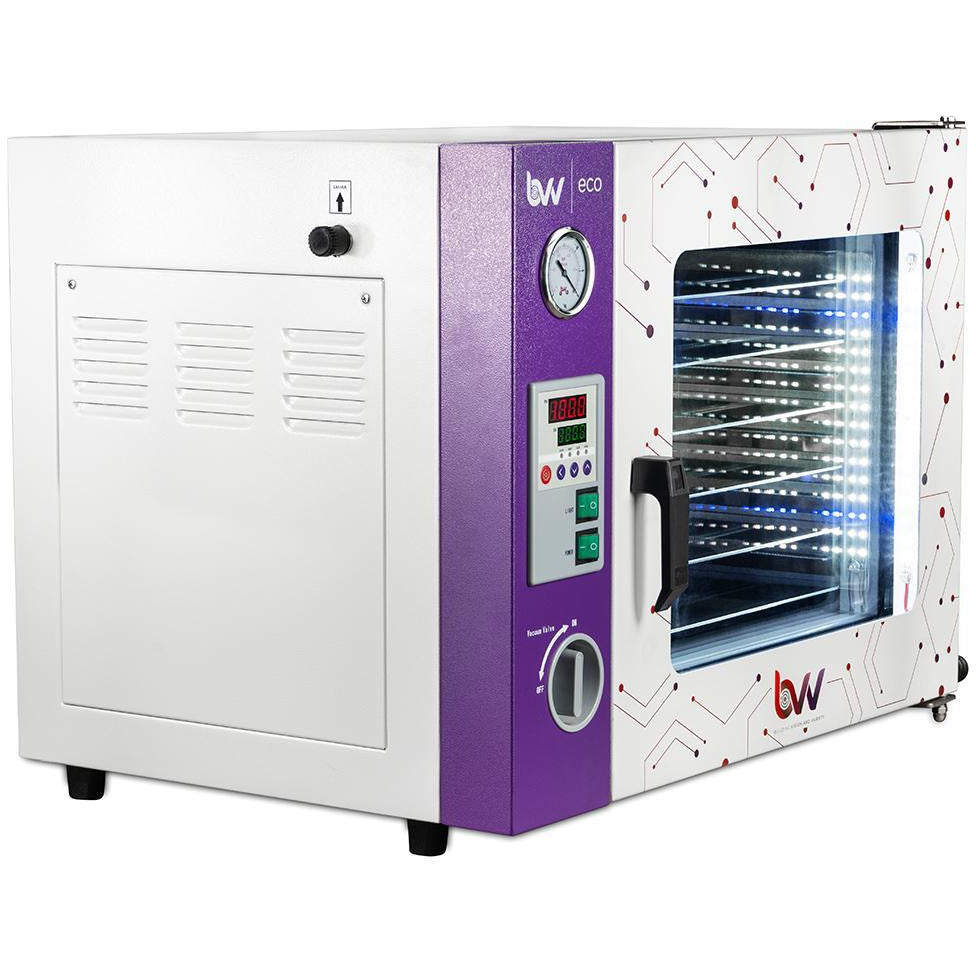 1.9CF ECO Vacuum Oven - 4 Wall Heating, LED display, LED's - 5 Shelves Standard