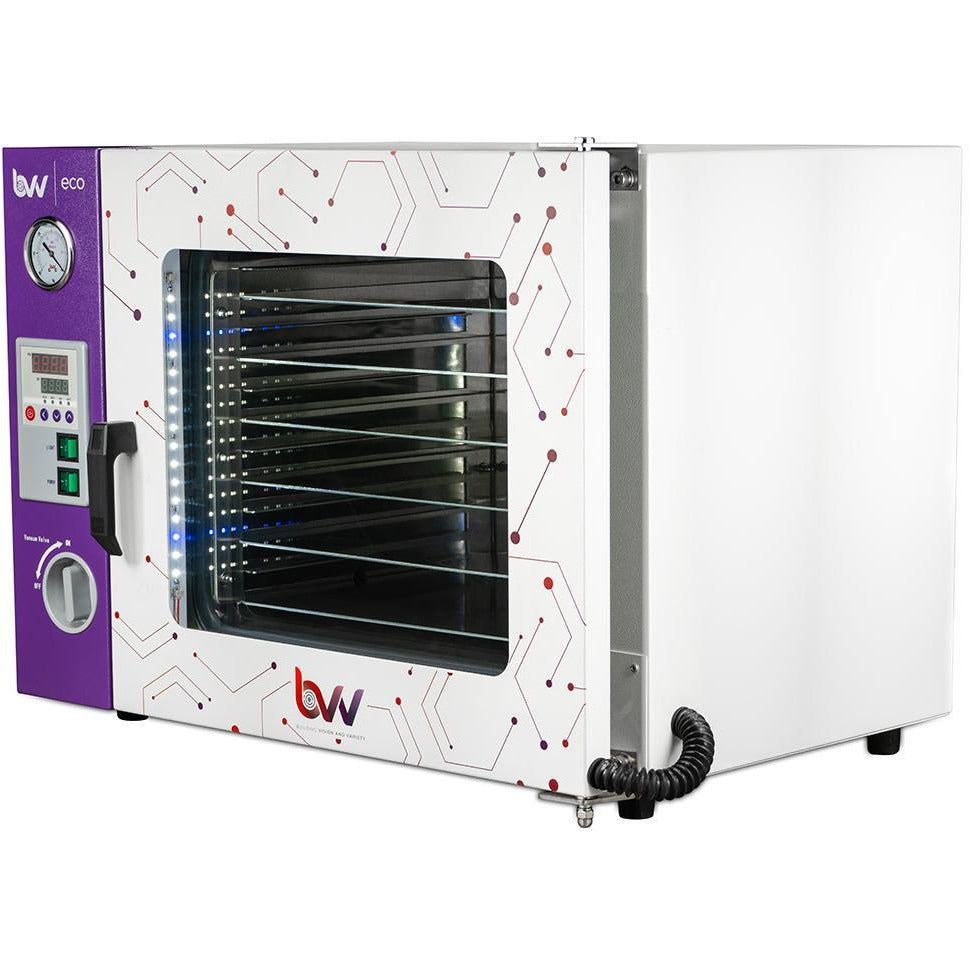 1.9CF ECO Vacuum Oven - 4 Wall Heating, LED display, LED's - 5 Shelves Standard
