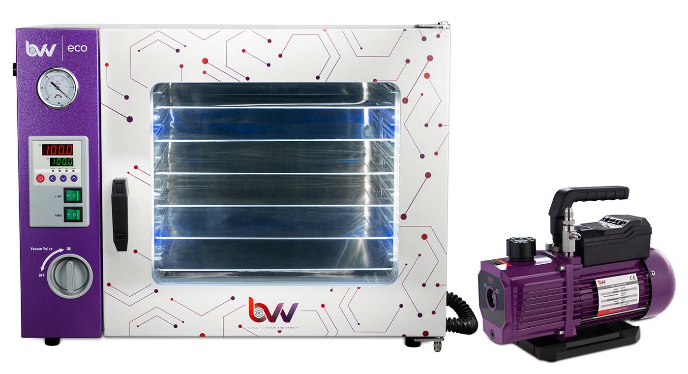 1.9CF ECO Vacuum Oven and V4D Vacuum Pump Kit