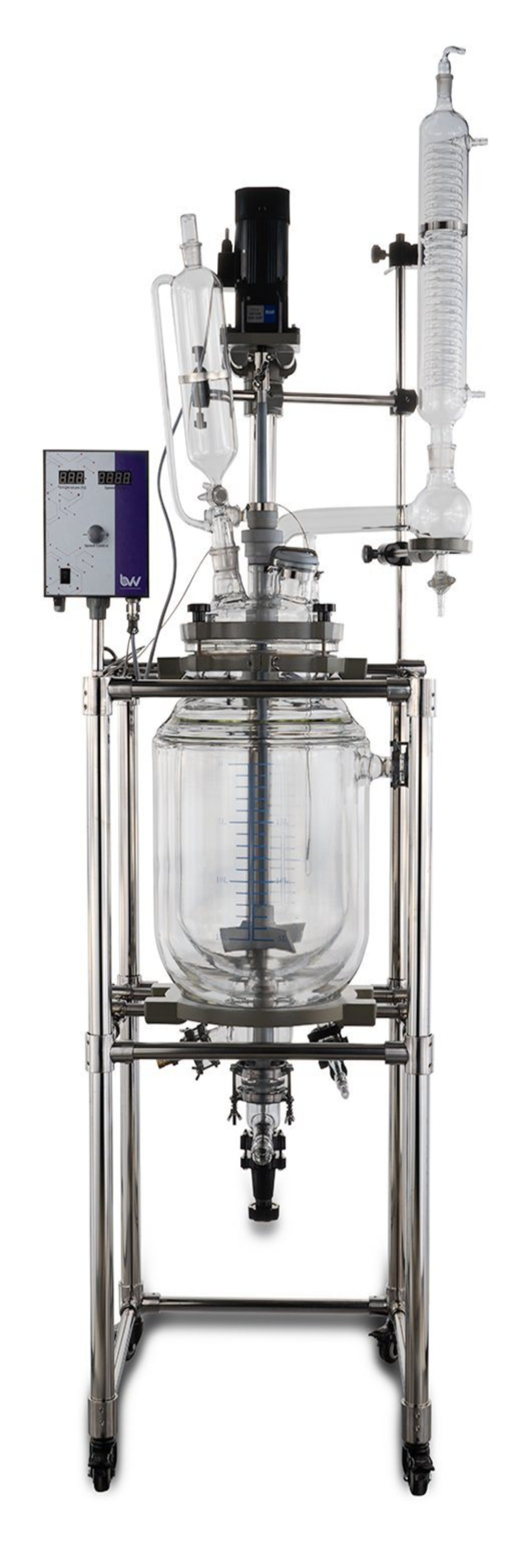 20L Double Jacketed Glass Reactor