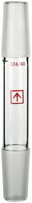 Ai 24/40 Joint Male to Male Glass Adapter