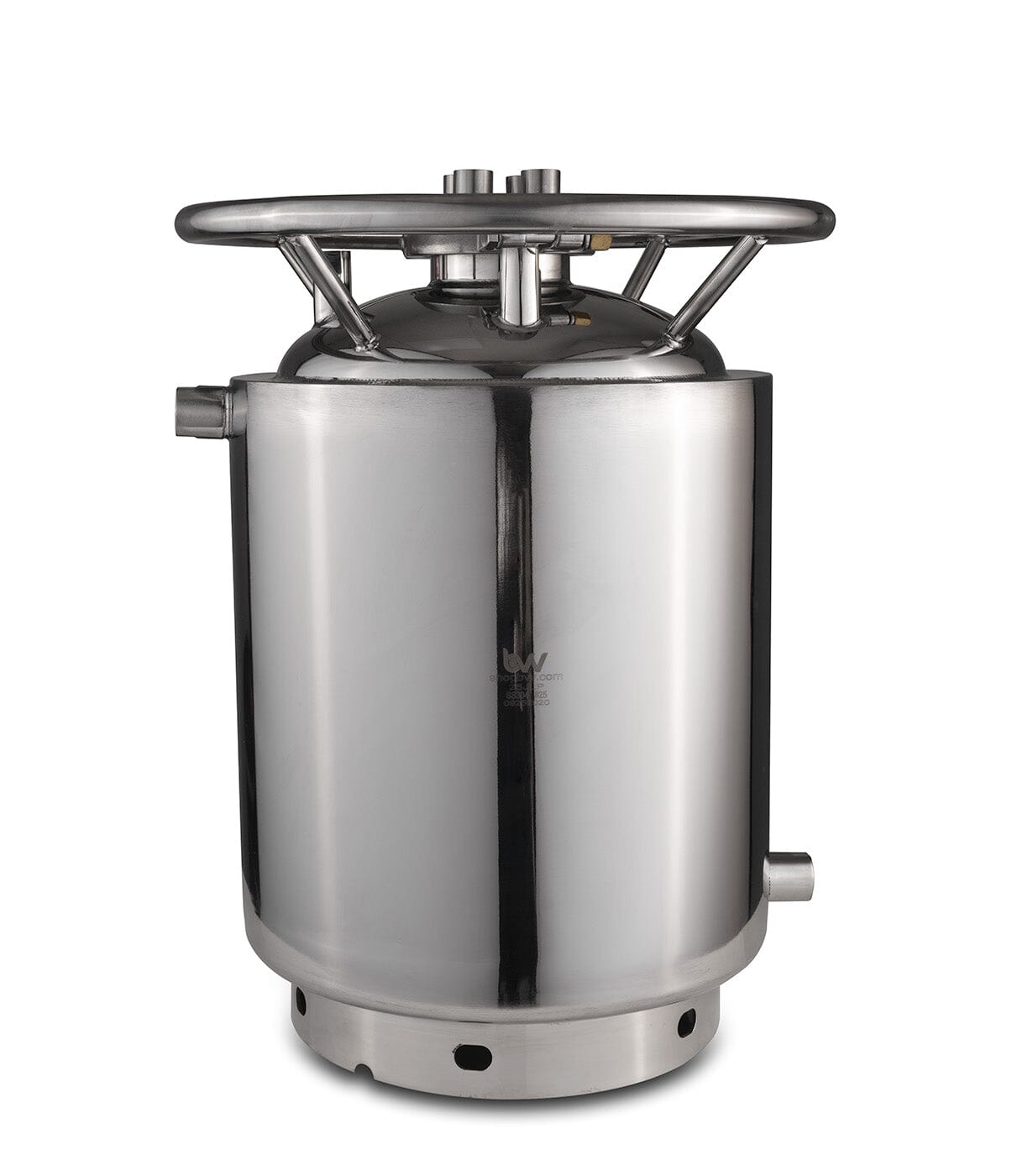 Jacketed Stainless Steel LP Tank with Internal Condensing Coil and Dip Tube