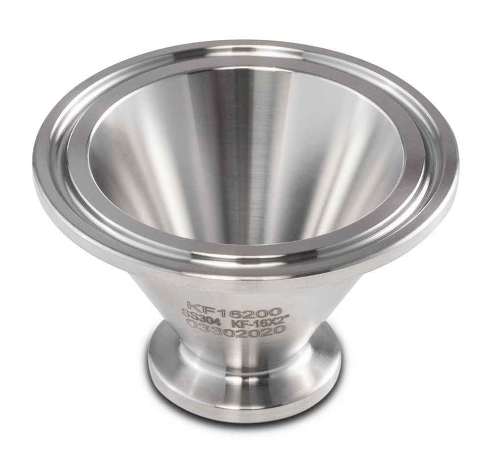 KF Flange x Tri-Clamp End Cap Adapter