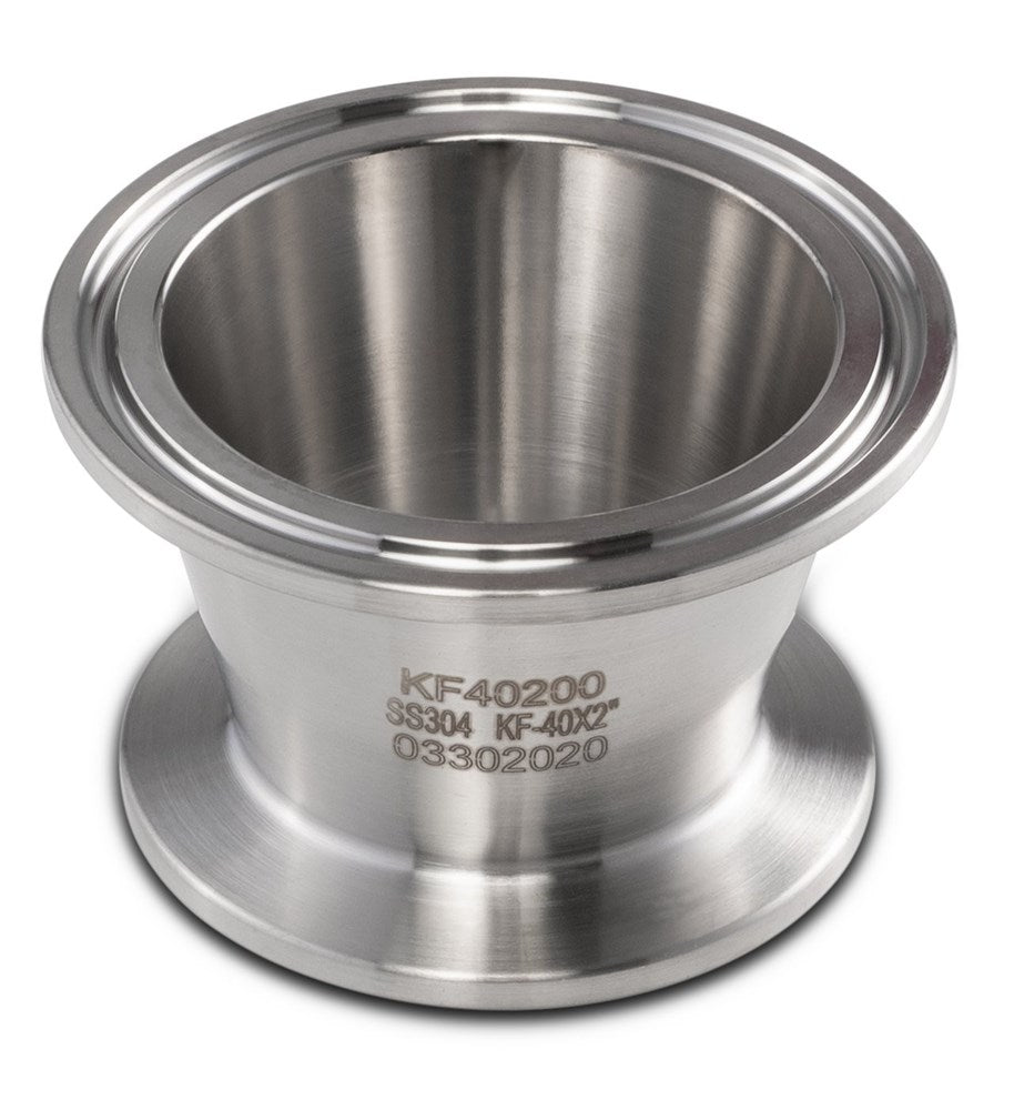 KF Flange x Tri-Clamp End Cap Adapter