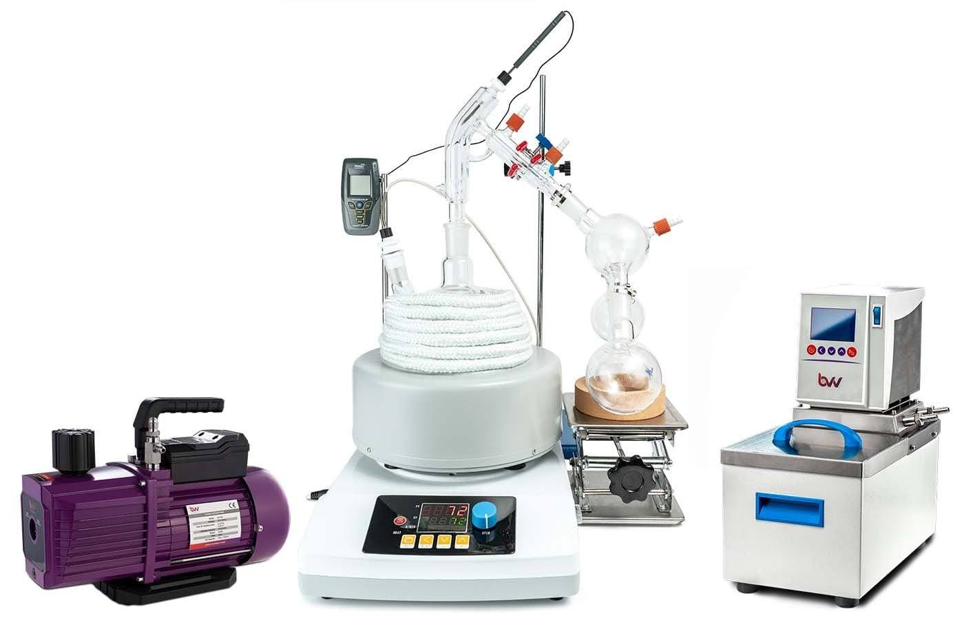 2L Standard Short Path Distillation Turnkey Setup