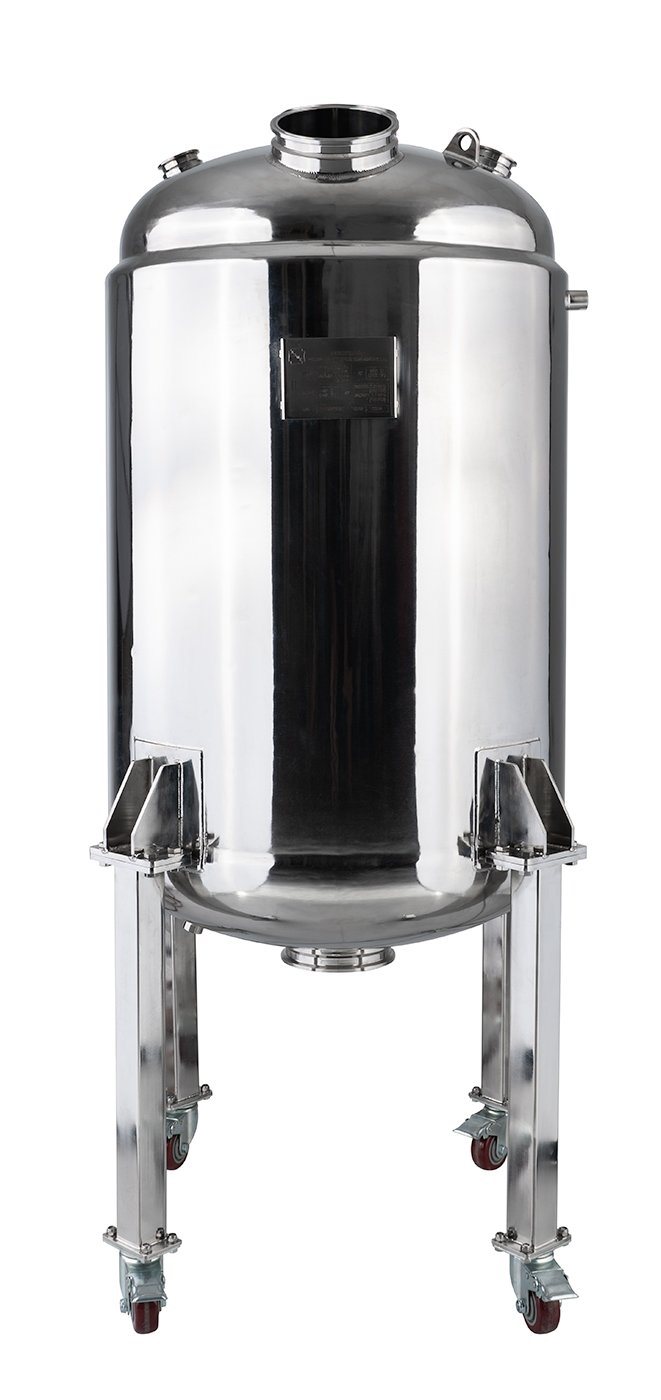 300L ASME Single Jacket Solvent Tank 350psi Max - Bare