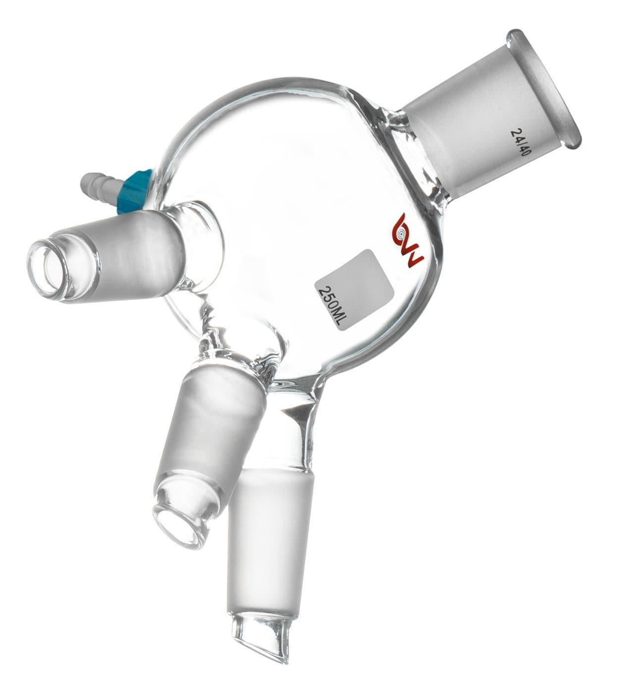 Triple Neck Cow Receiving Flask