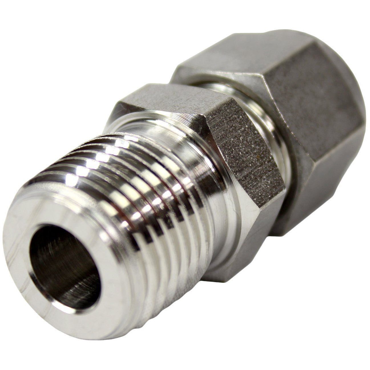 Male Connector Bore Through