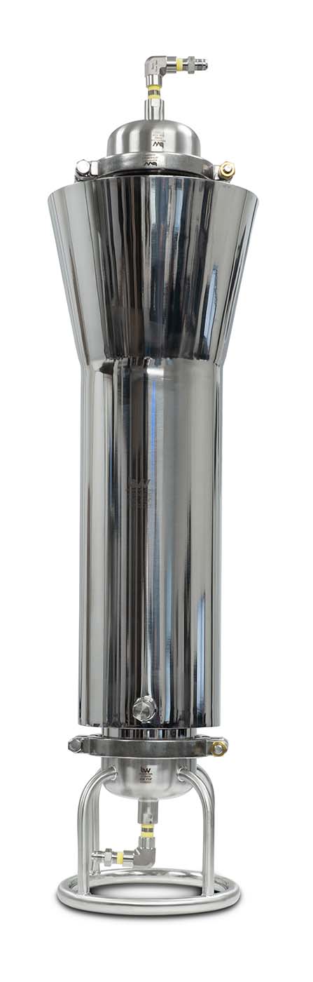 4" x 24" Dry Ice Heat Exchanger
