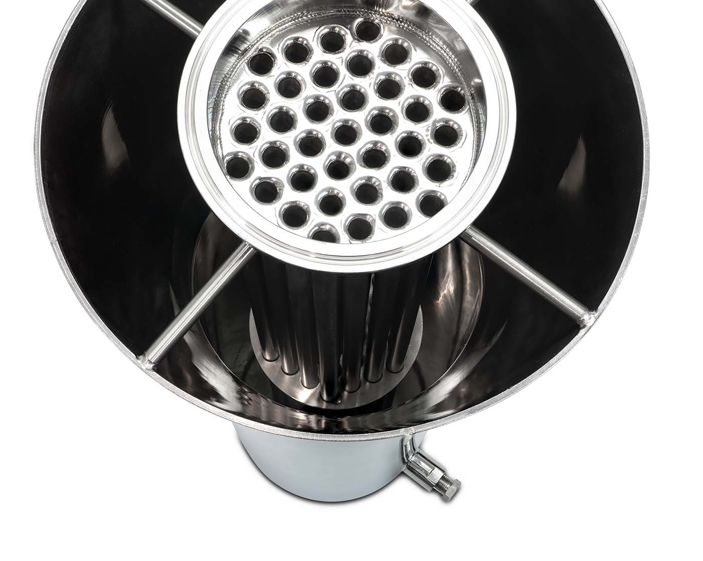 4" x 24" Dry Ice Heat Exchanger