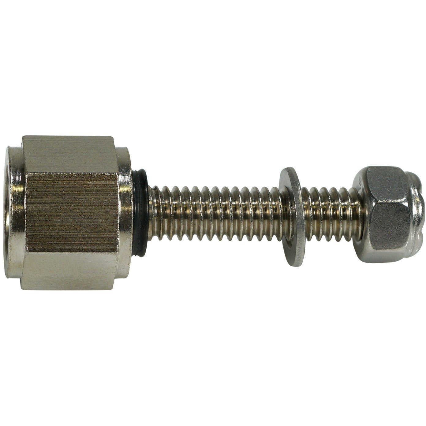 Leak Free lid Bulkhead w/ o-ring washer and lock nut