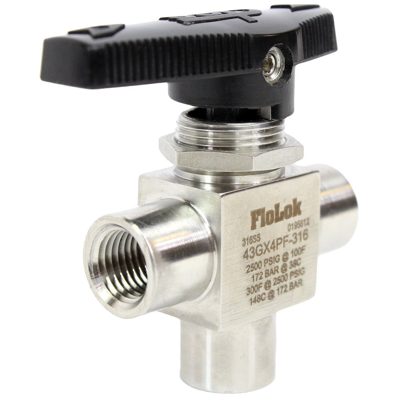 SSP Corporation 3 Way Ball Valve - Female NPT