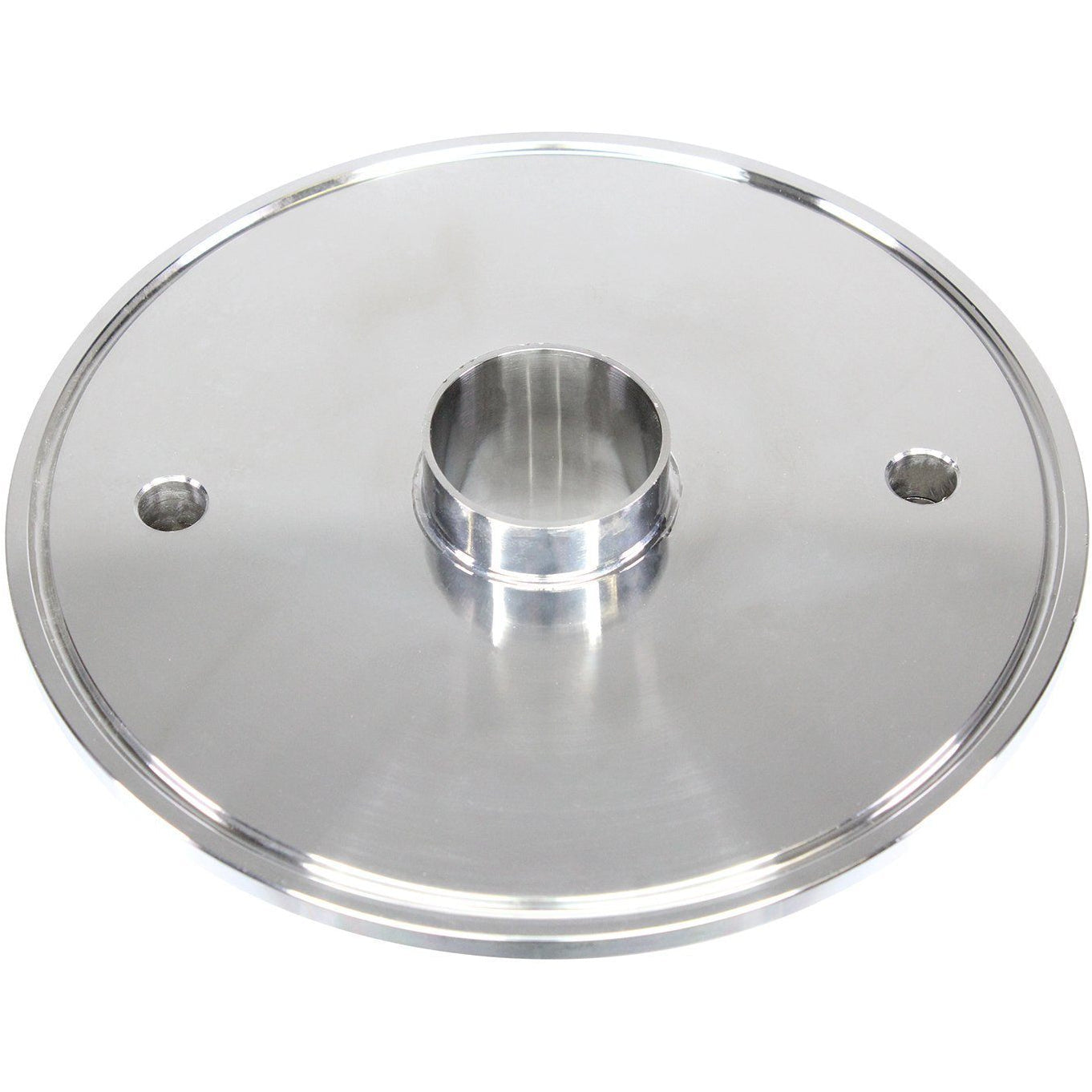 6" x 1.5" x (2) 1/4" FNPT Tri-clamp Endcap