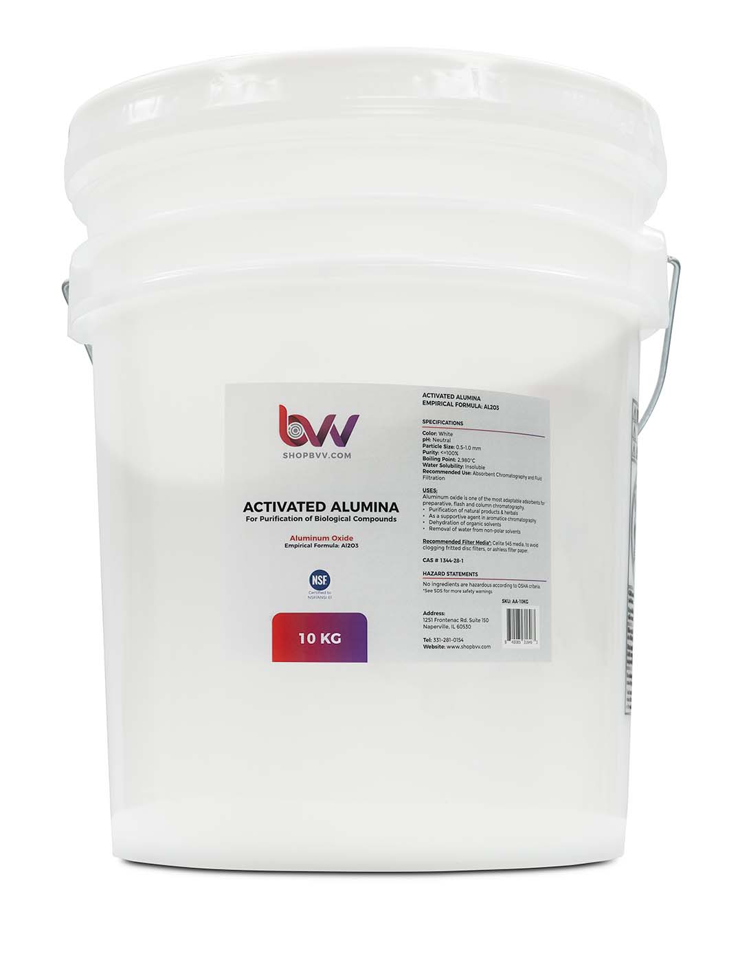 Activated Alumina 14x28 Mesh (Aluminum Oxide)