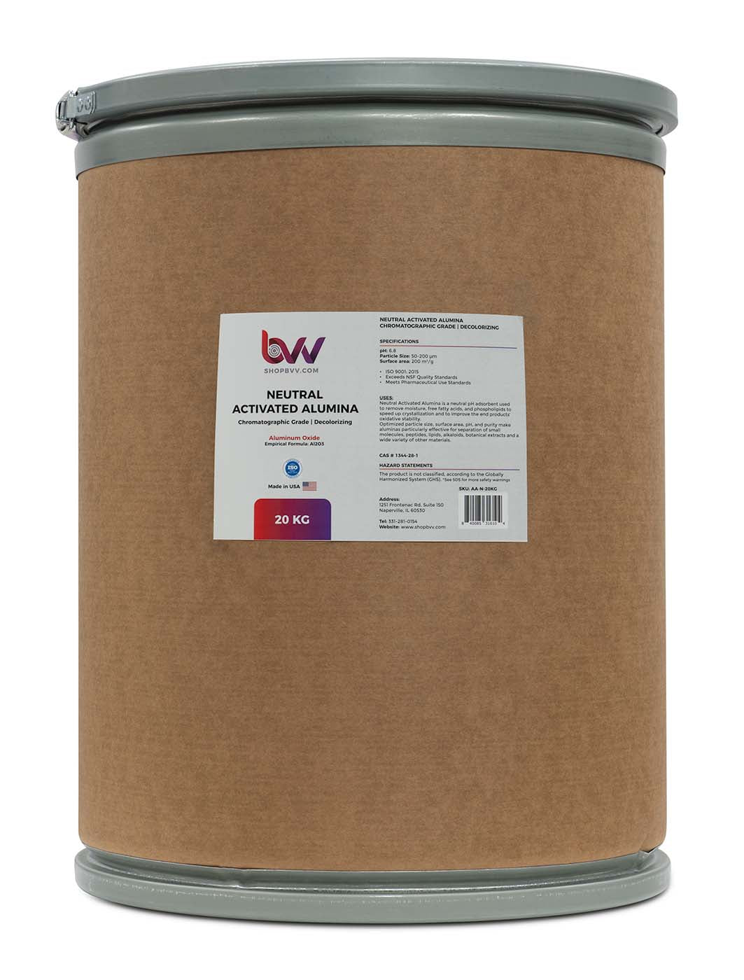 Neutral Activated Alumina Chromatographic Grade (50-200um)