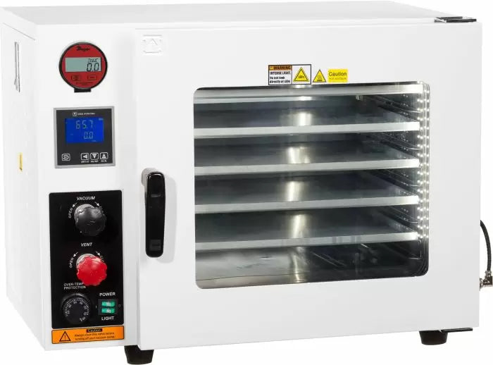 250C UL Certified 1.9 CF Vacuum Oven 5 Sided Heat SST Tubing