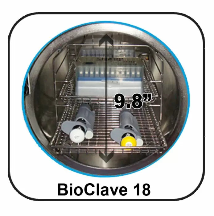 BioClaveâ„¢ 18 liter Research Autoclave