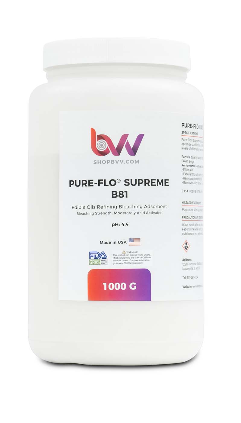 Pure-Flo® B81 Supreme Activated Bleaching & Decolorizing Bentonite for Edible Oils *FDA-GRAS (Compares to T-5™)