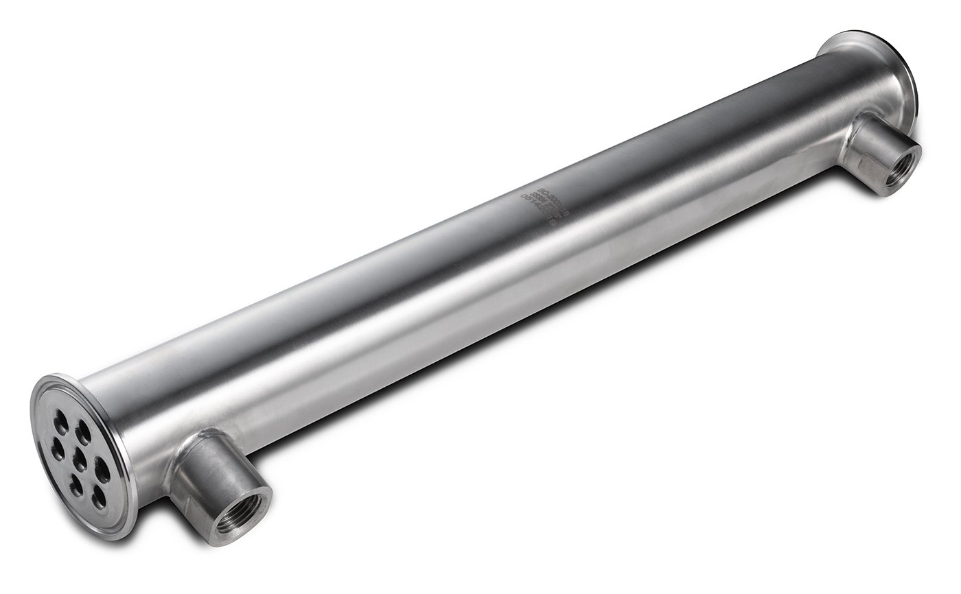 Baffled Tri-Clamp Condenser