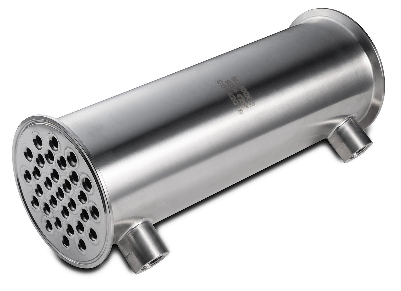 Baffled Tri-Clamp Condenser