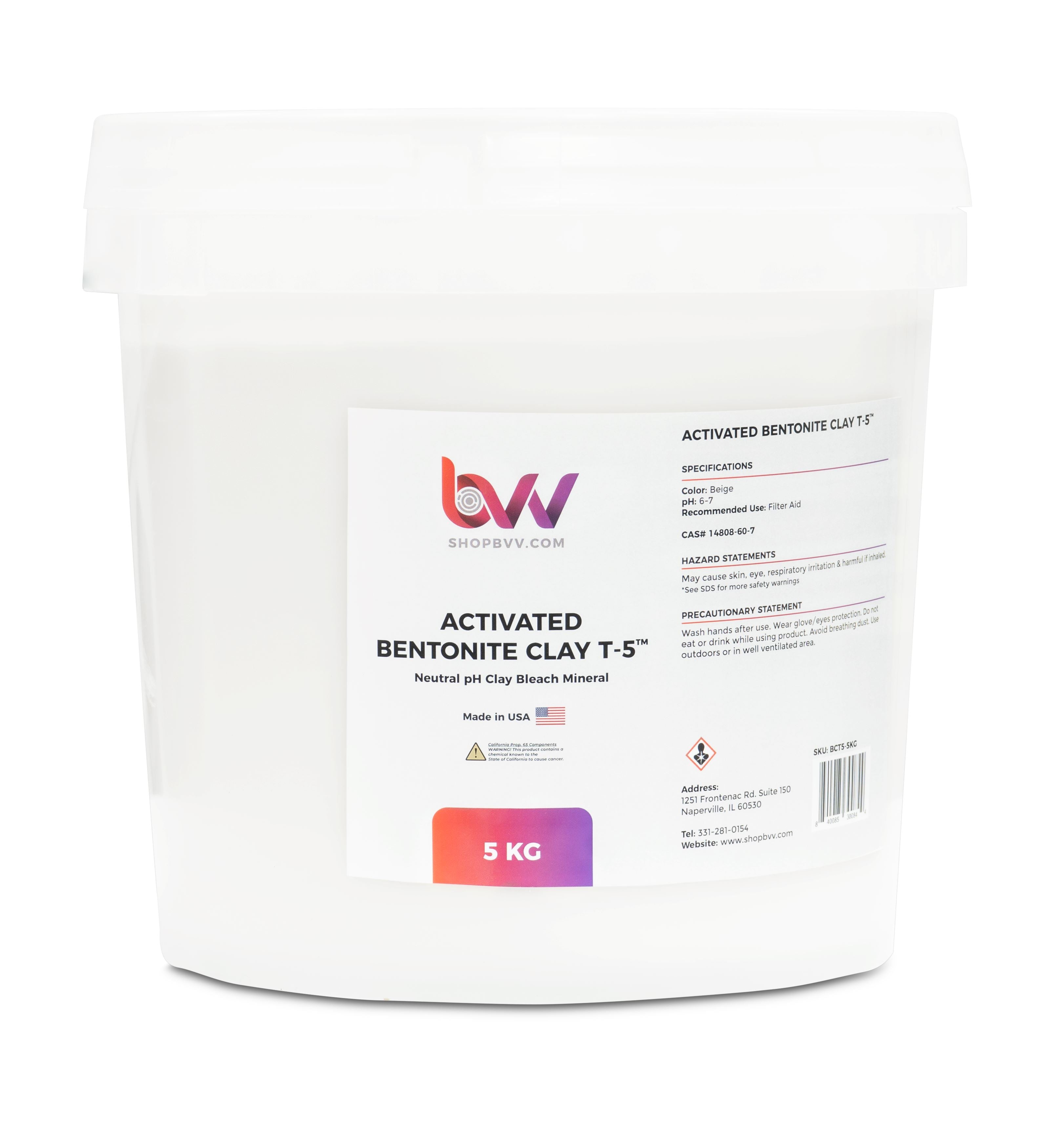 Activated Bentonite Clay T-5™