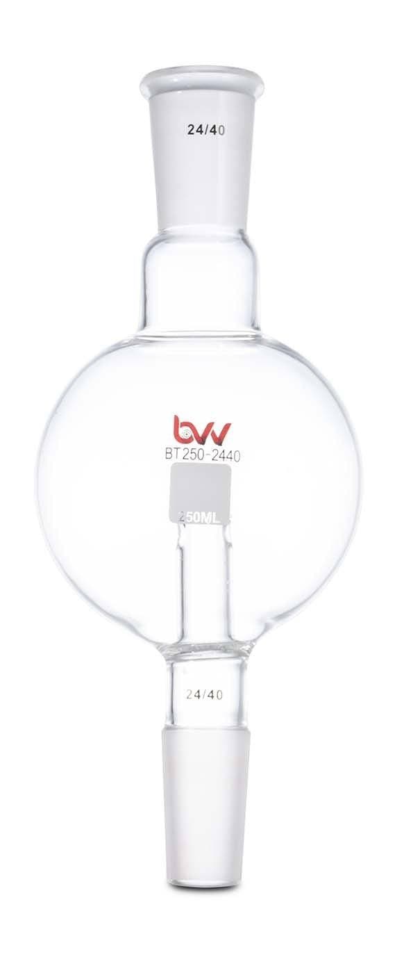 250ml Bump Trap 24/40 Male to 24/40 Female