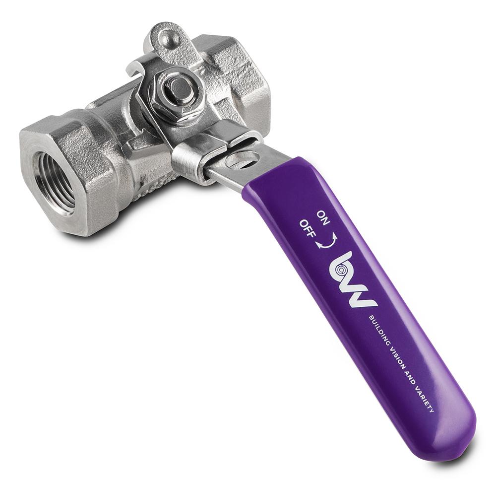 316SS FNPT Full Bore Ball Valve -40F to 450F