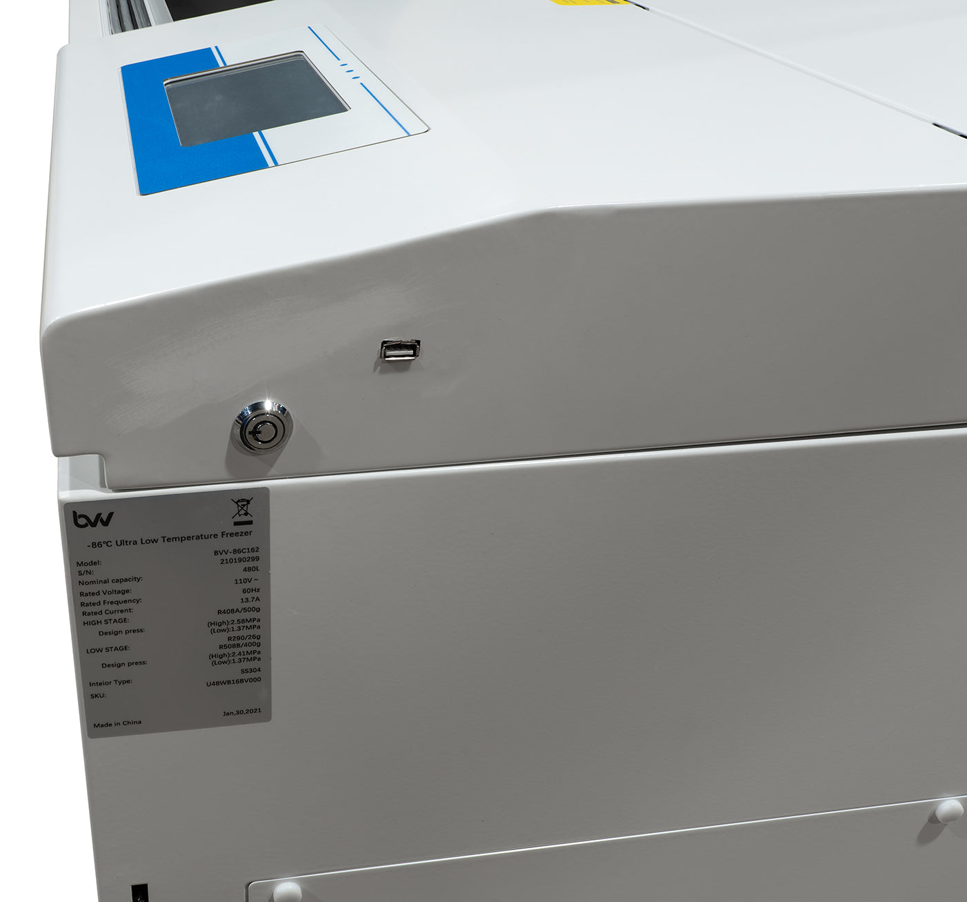 Neocision ULTRA-Low Chest Style Freezer with Touch Screen LCD (-86°C) 16.2 Cubic Feet - ETL Rated