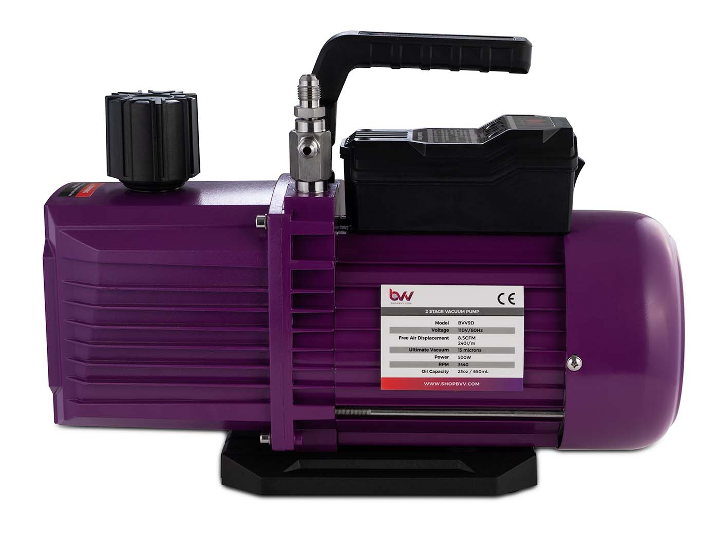 Best Value Vacs 15 Gallon Aluminum Vacuum Chamber and V9D 9CFM Two Stage Vacuum Pump Kit