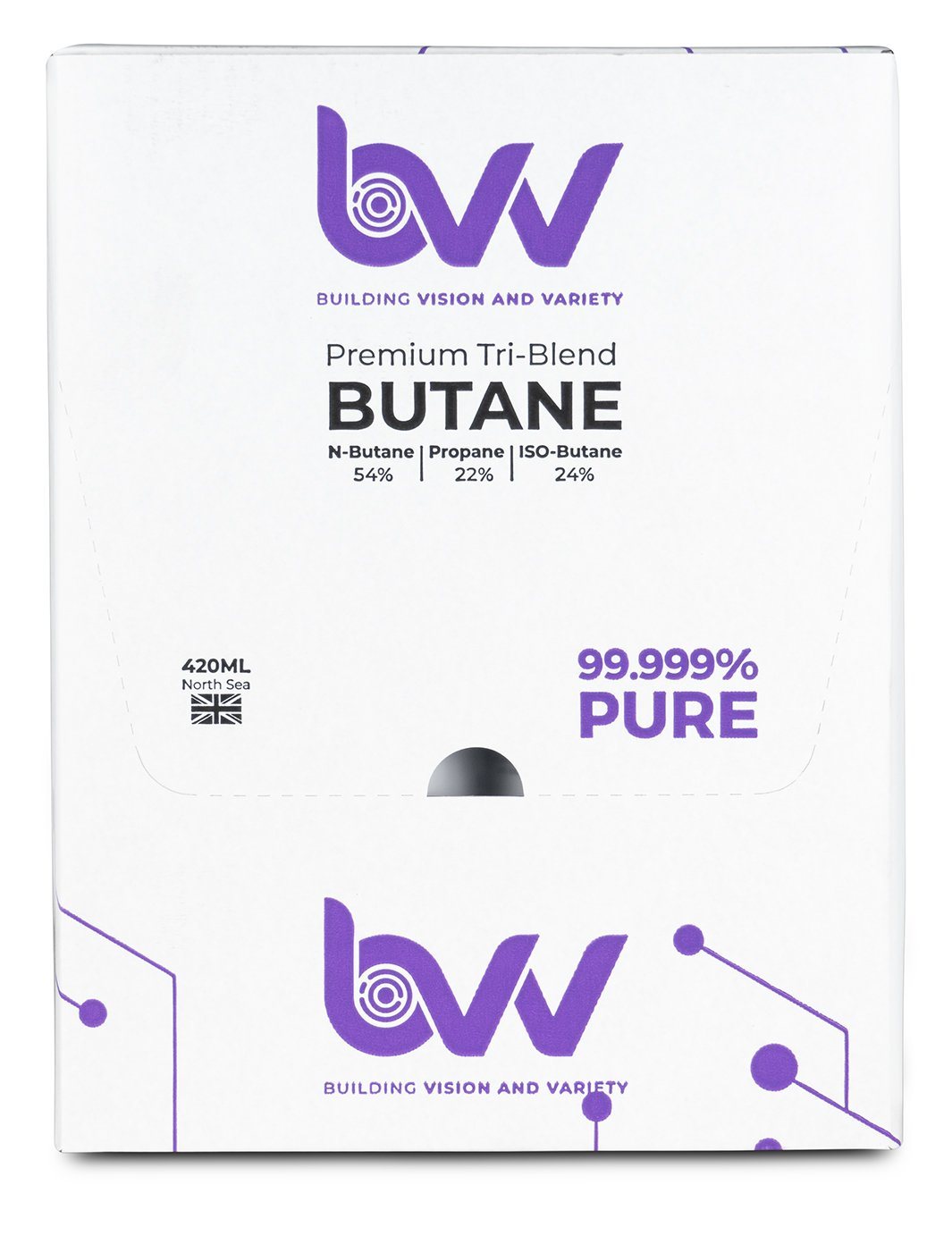 420ml Premium Tri-Blend Butane 99.999% Pure
