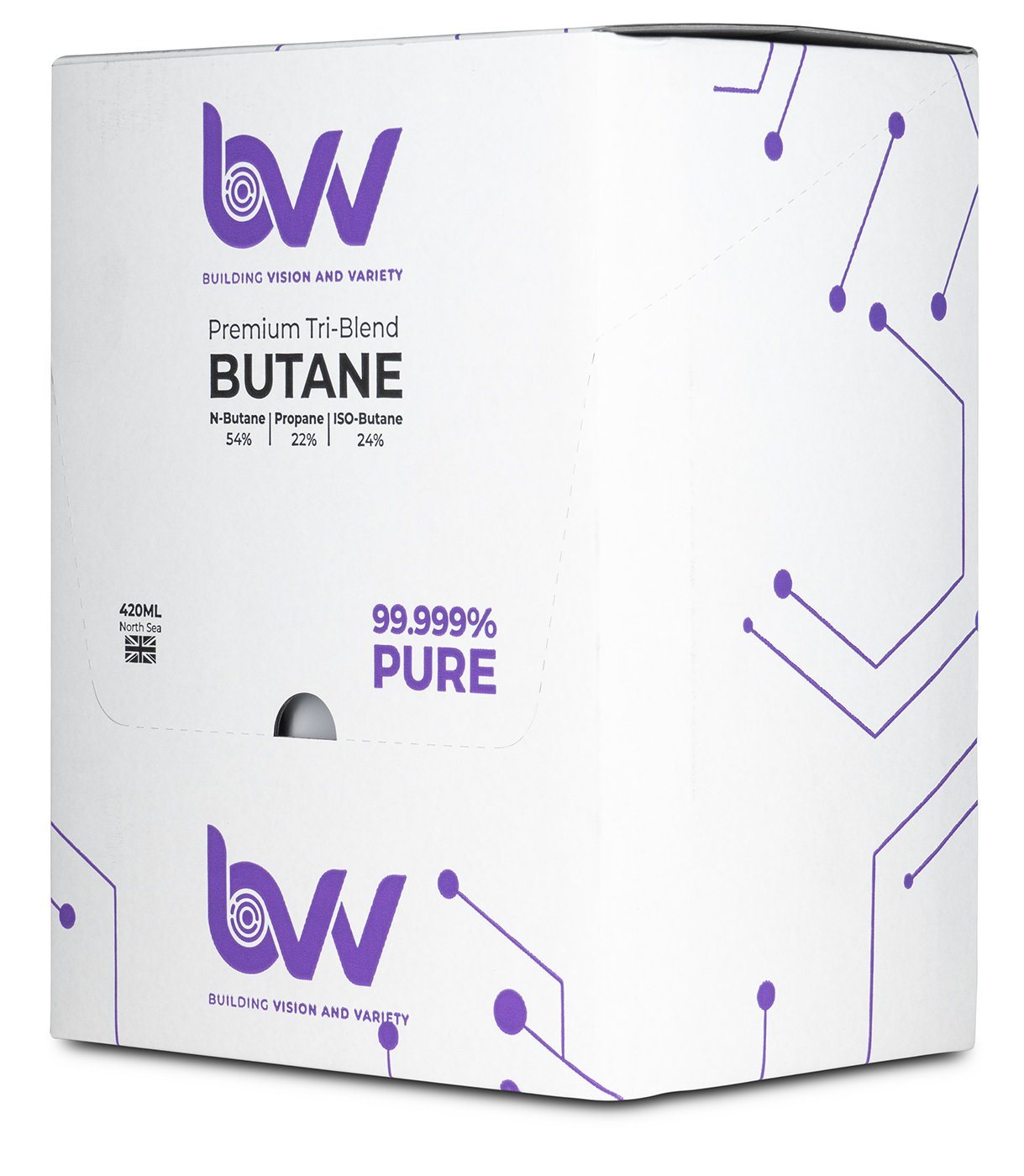 420ml Premium Tri-Blend Butane 99.999% Pure