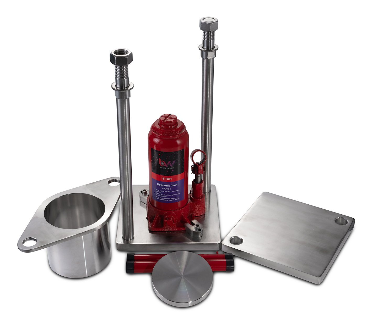 8 Ton 304SS Puck Press