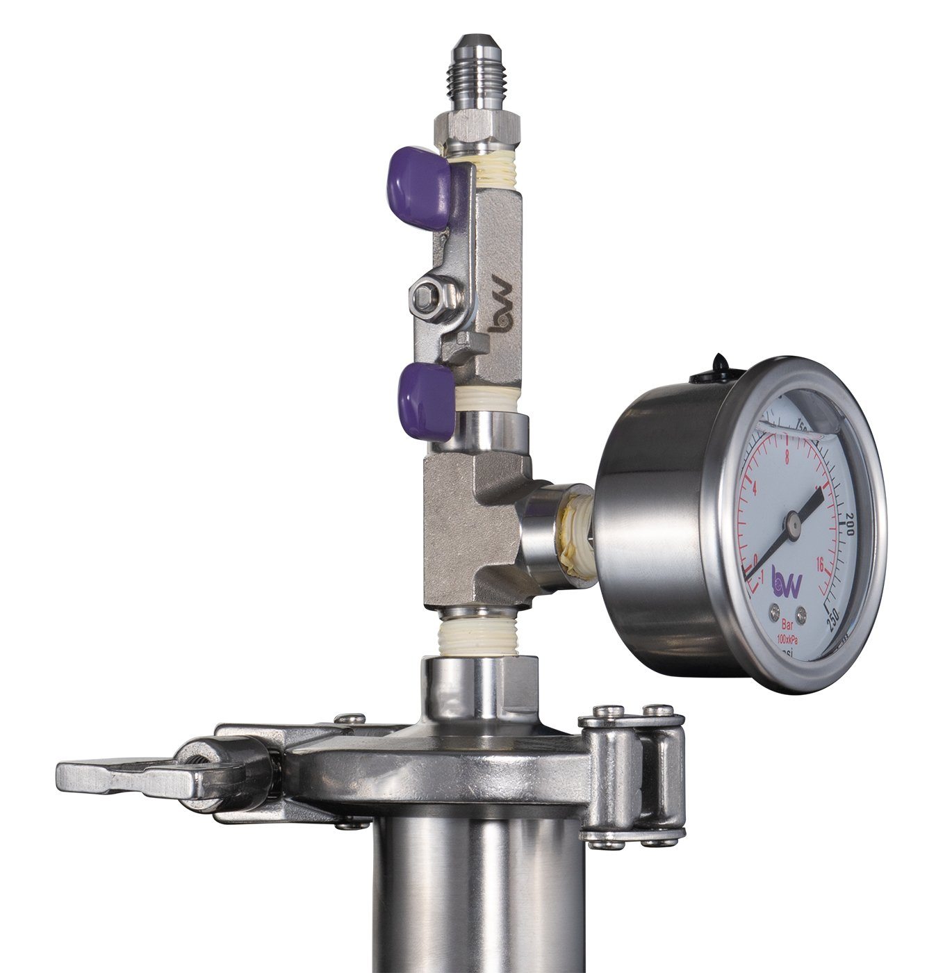 1.5" Dewaxing Closed Column Extractor 90-270g