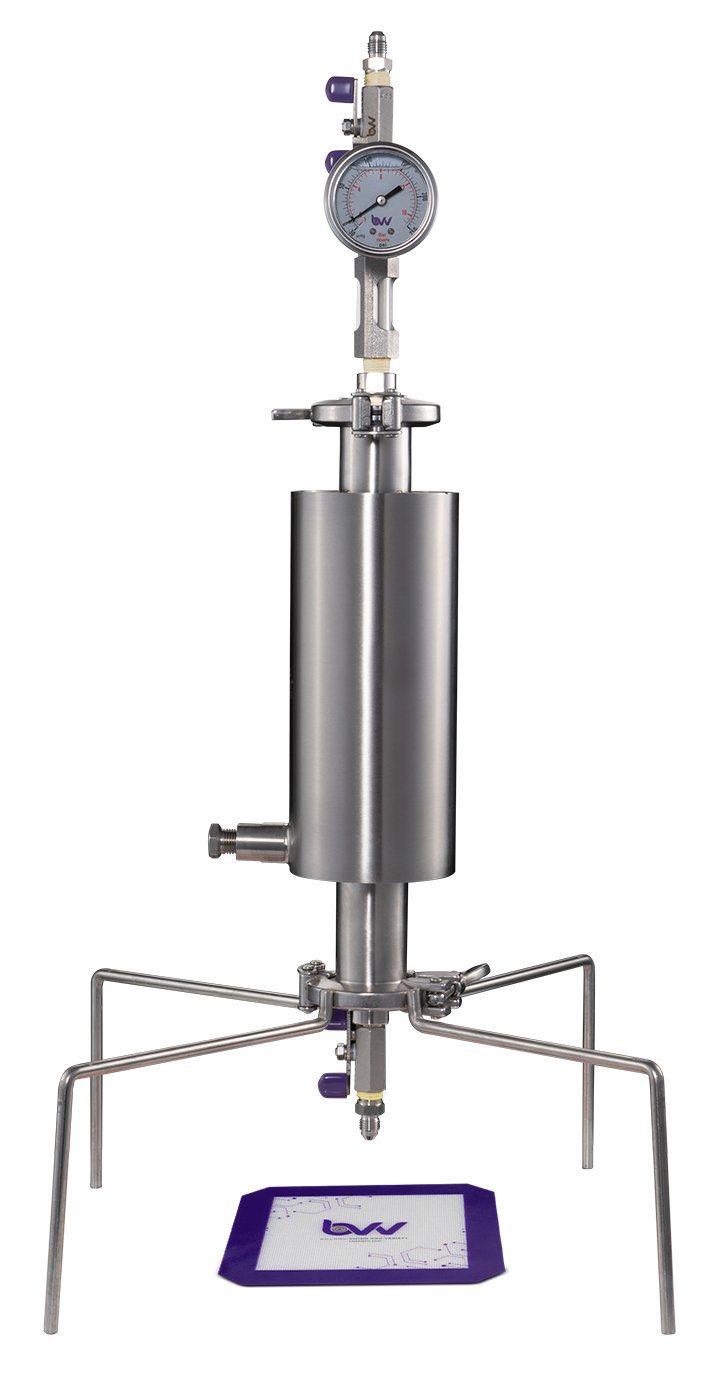 1.5" Dewaxing Closed Column Extractor 90-270g