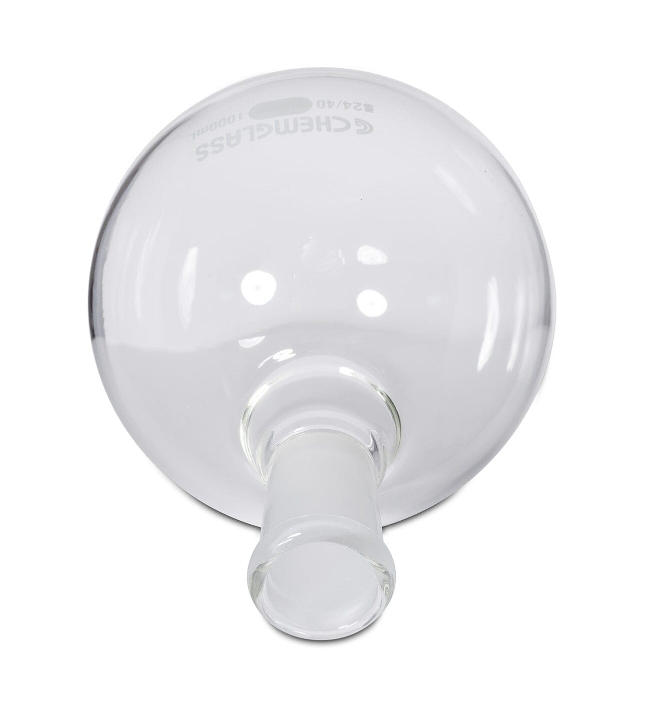 Flask, Round Bottom, 1000mlL, 24/40, Heavy Wall, Single Neck