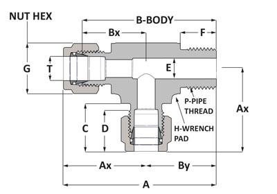 SSP Corporation Male Run Tee