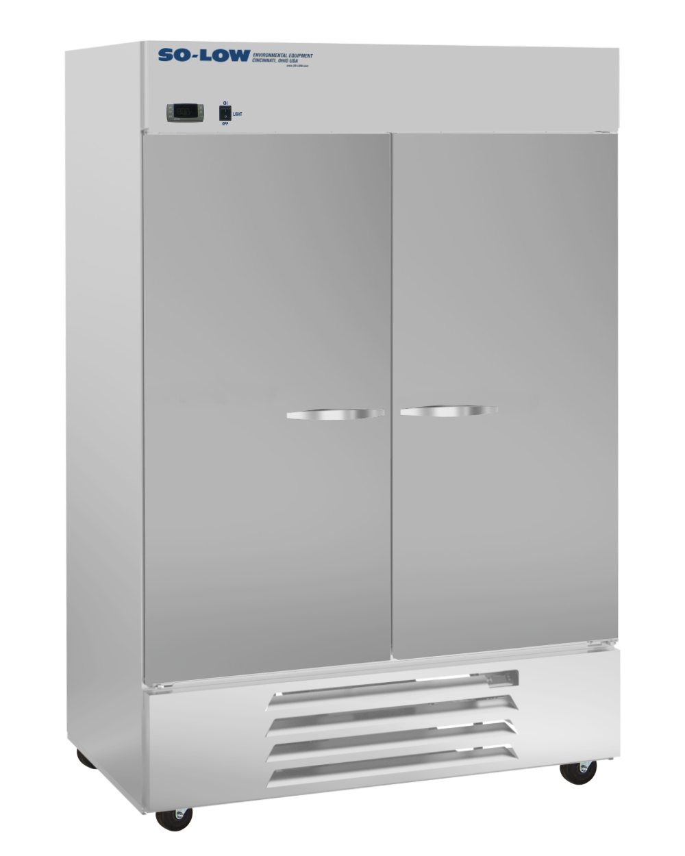 So-Low 2ºC to 8ºC, 49 cu. ft., two solid doors, Cycle defrost, 115v