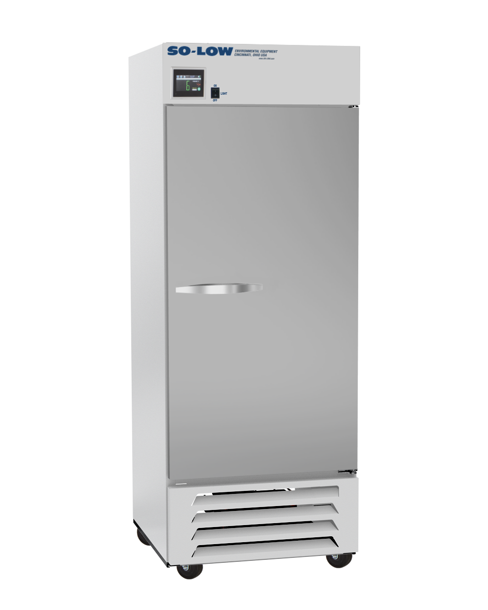 So-Low 2ºC to 8ºC, 27 cu.ft., single solid door, Cycle defrost, 115v