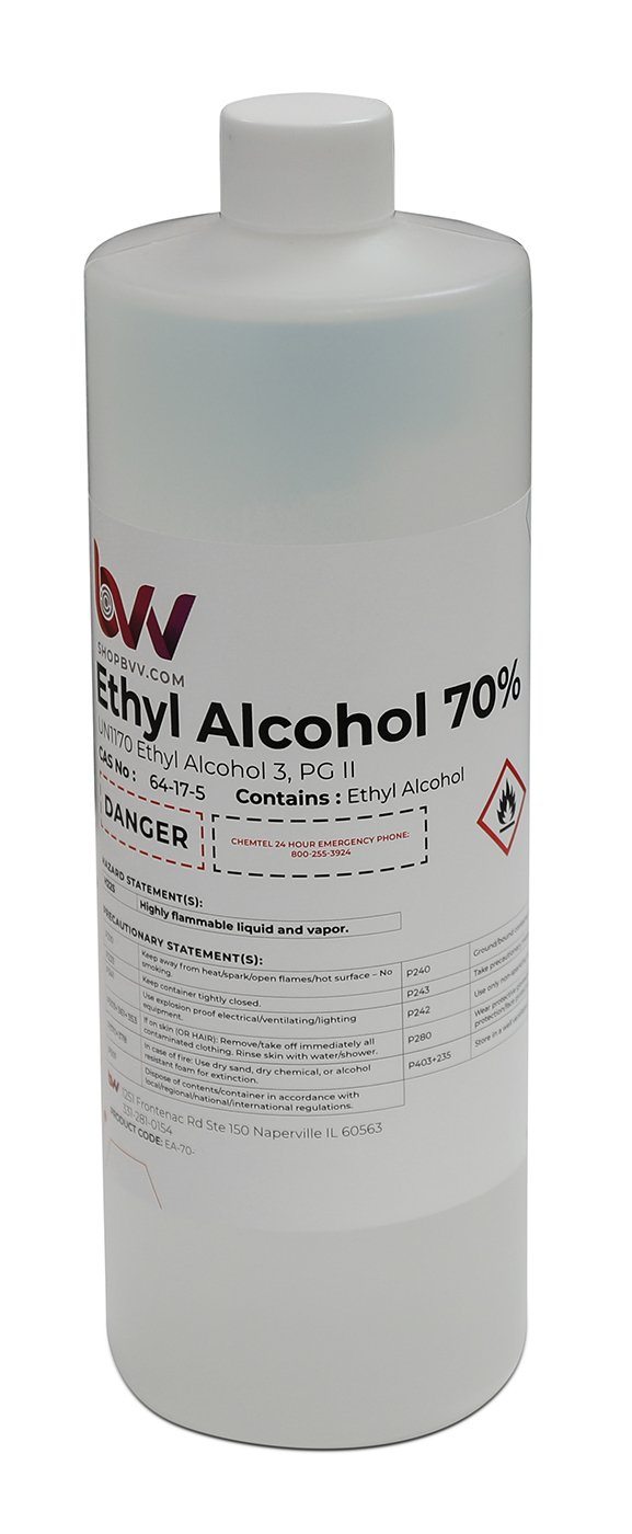 140 Proof Ethanol - USP Kosher - Excise Tax Included