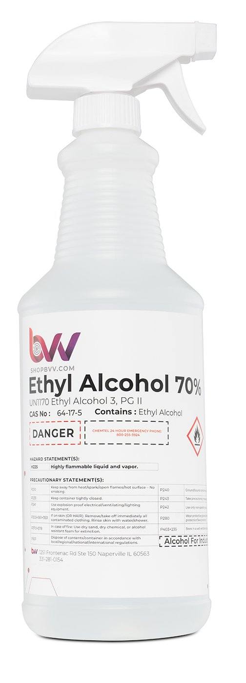 140 Proof Ethanol - USP Kosher - Excise Tax Included