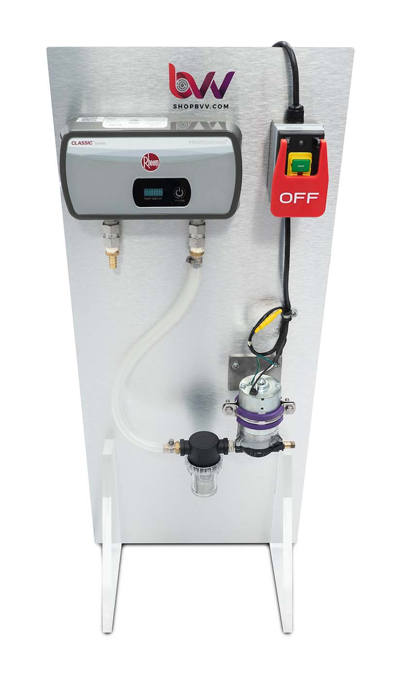 Express Extractor Heater 3.5 to 11KW of heating Power!
