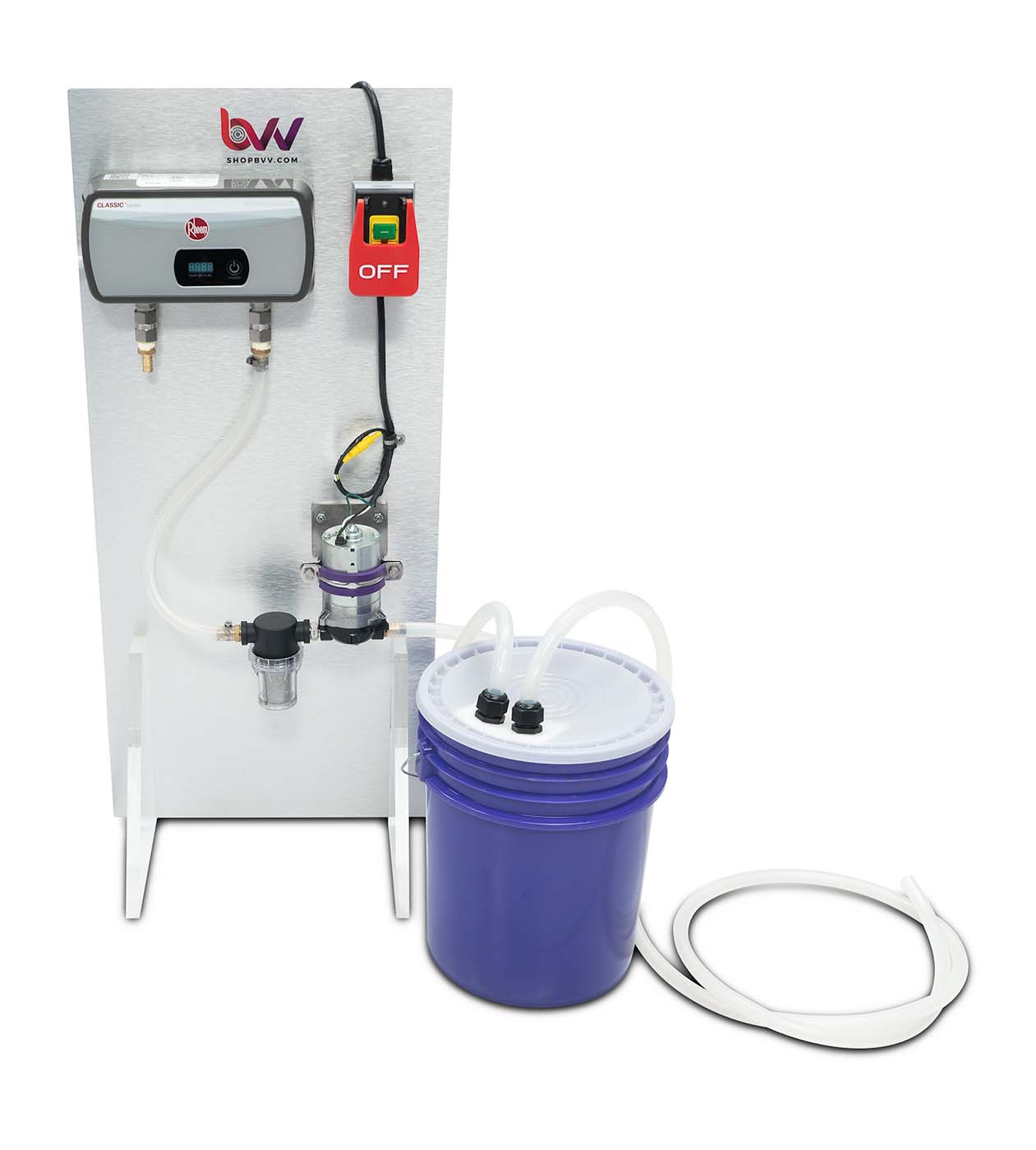 Express Extractor Heater 3.5 to 11KW of heating Power!