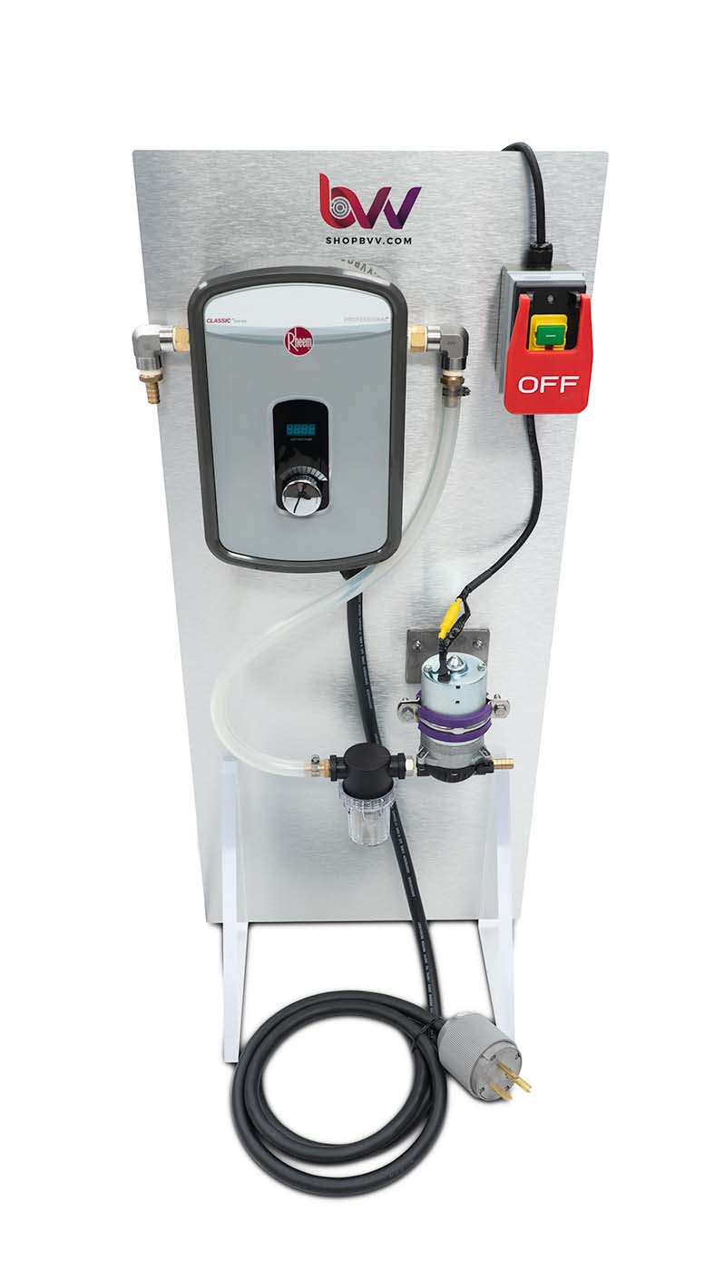 Express Extractor Heater 3.5 to 11KW of heating Power!