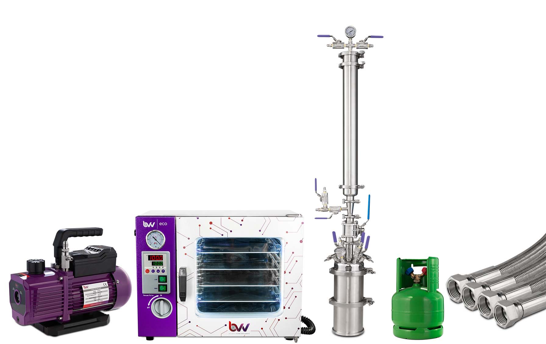 1LB MK-V Bi-Directional Closed Loop Extraction Kit