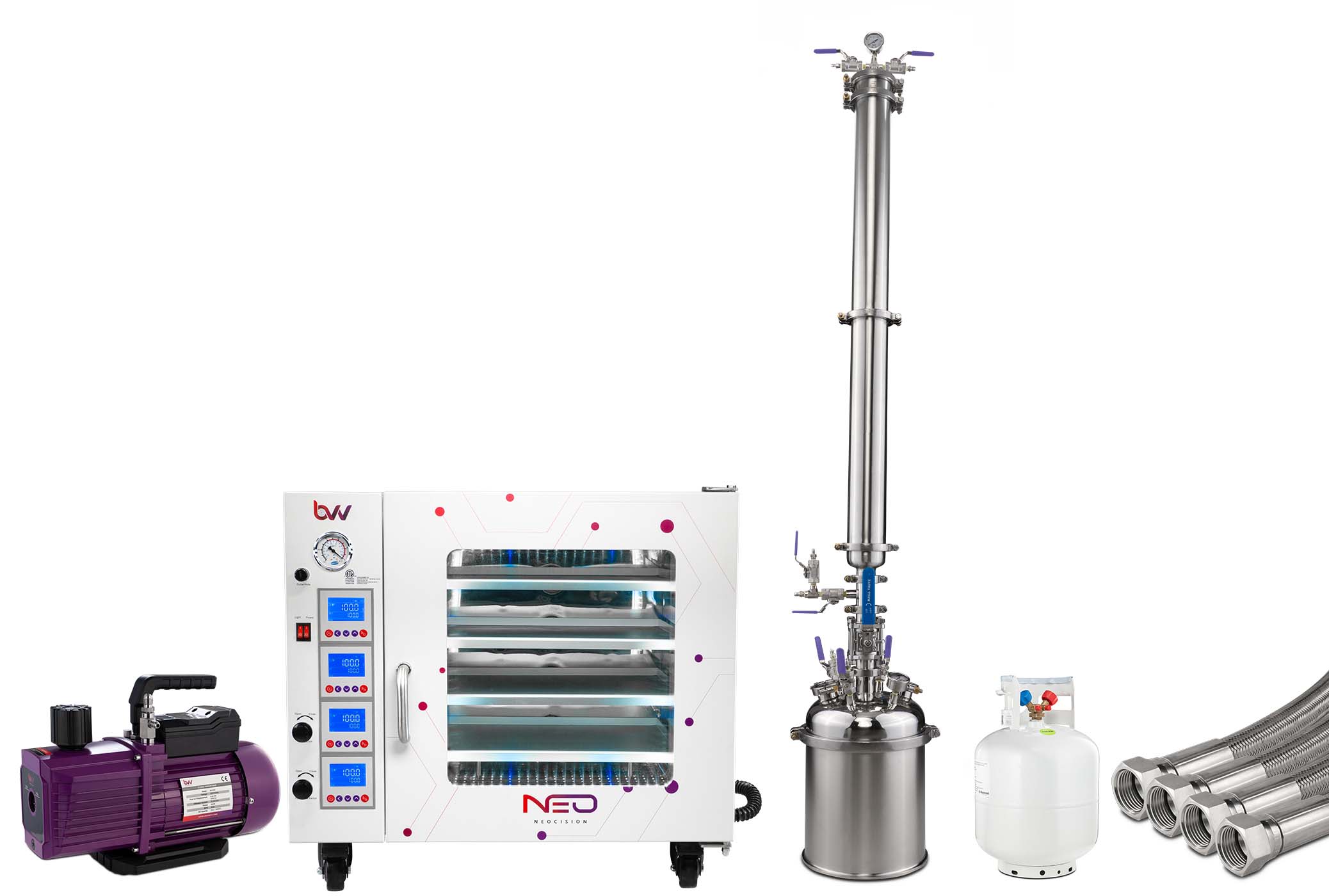 5LB MK-V Bi-Directional Closed Loop Extraction Kit