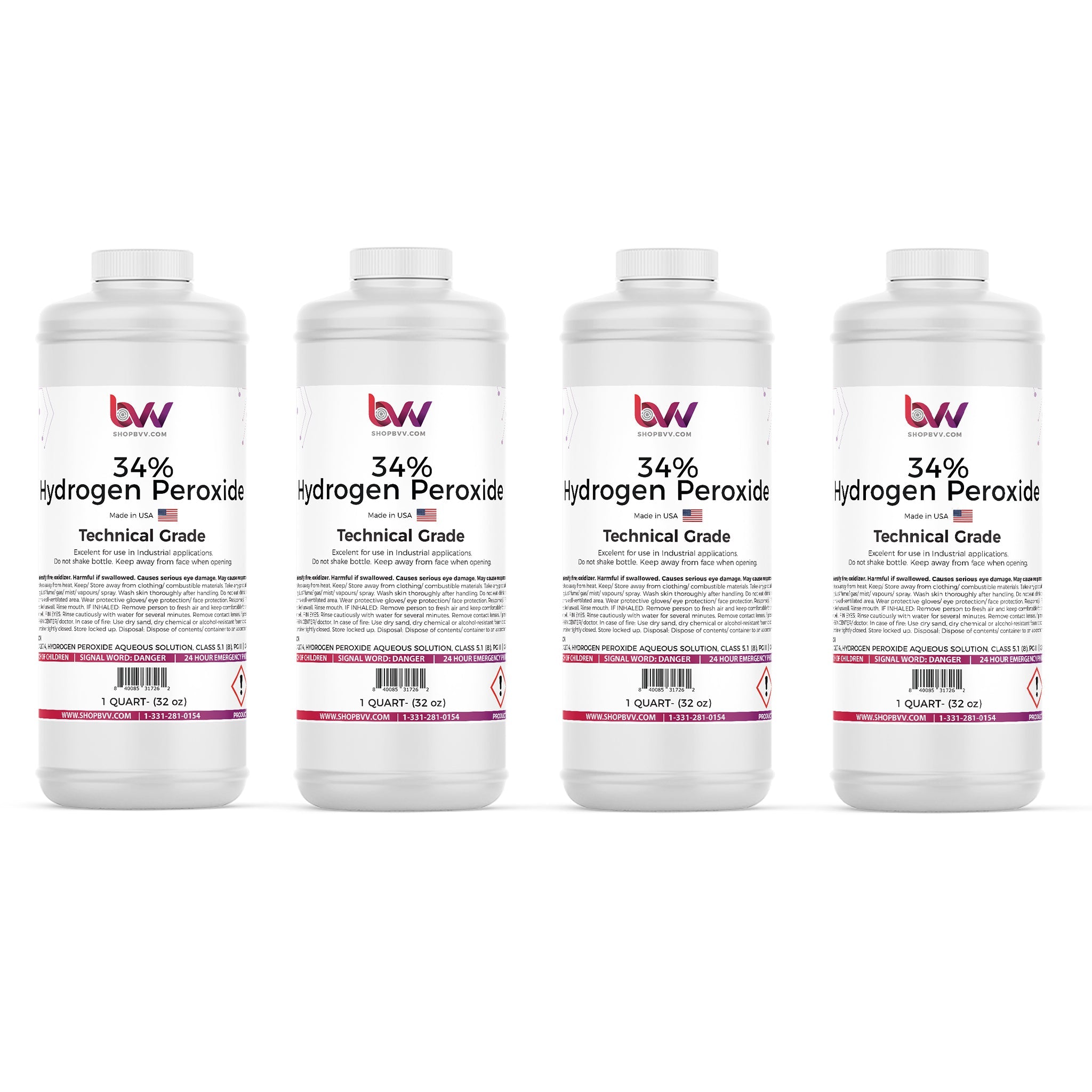 35% Hydrogen Peroxide Tech Grade, NSF, H2O2