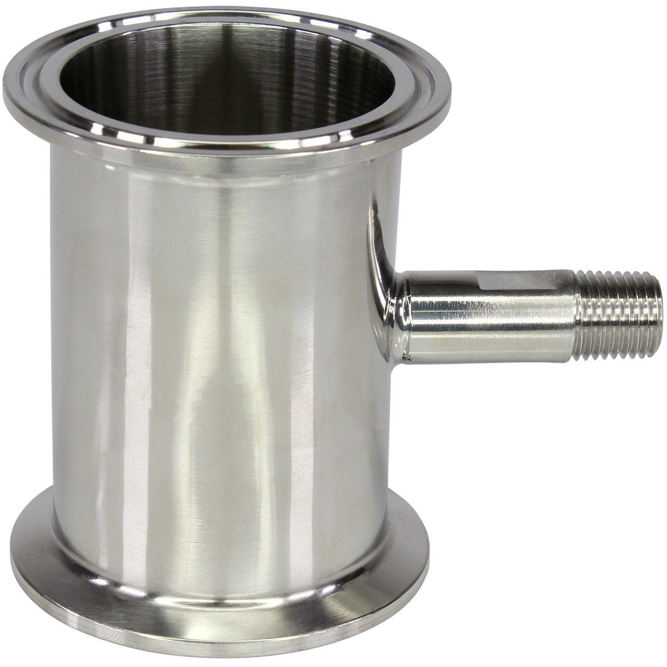 Tri-Clamp Spool x 3" Length x 1/4" MNPT