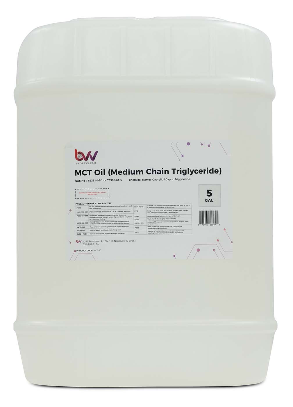 C8/C10 MCT Oil Derived only from coconuts (Food Grade)