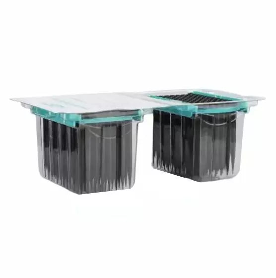 NEST Robotic Pipette Tips, Racked for Tecan – Conductive, Blister pack
