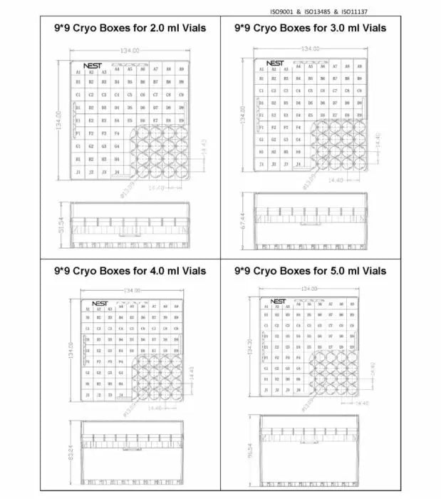 NEST Cryo Boxes